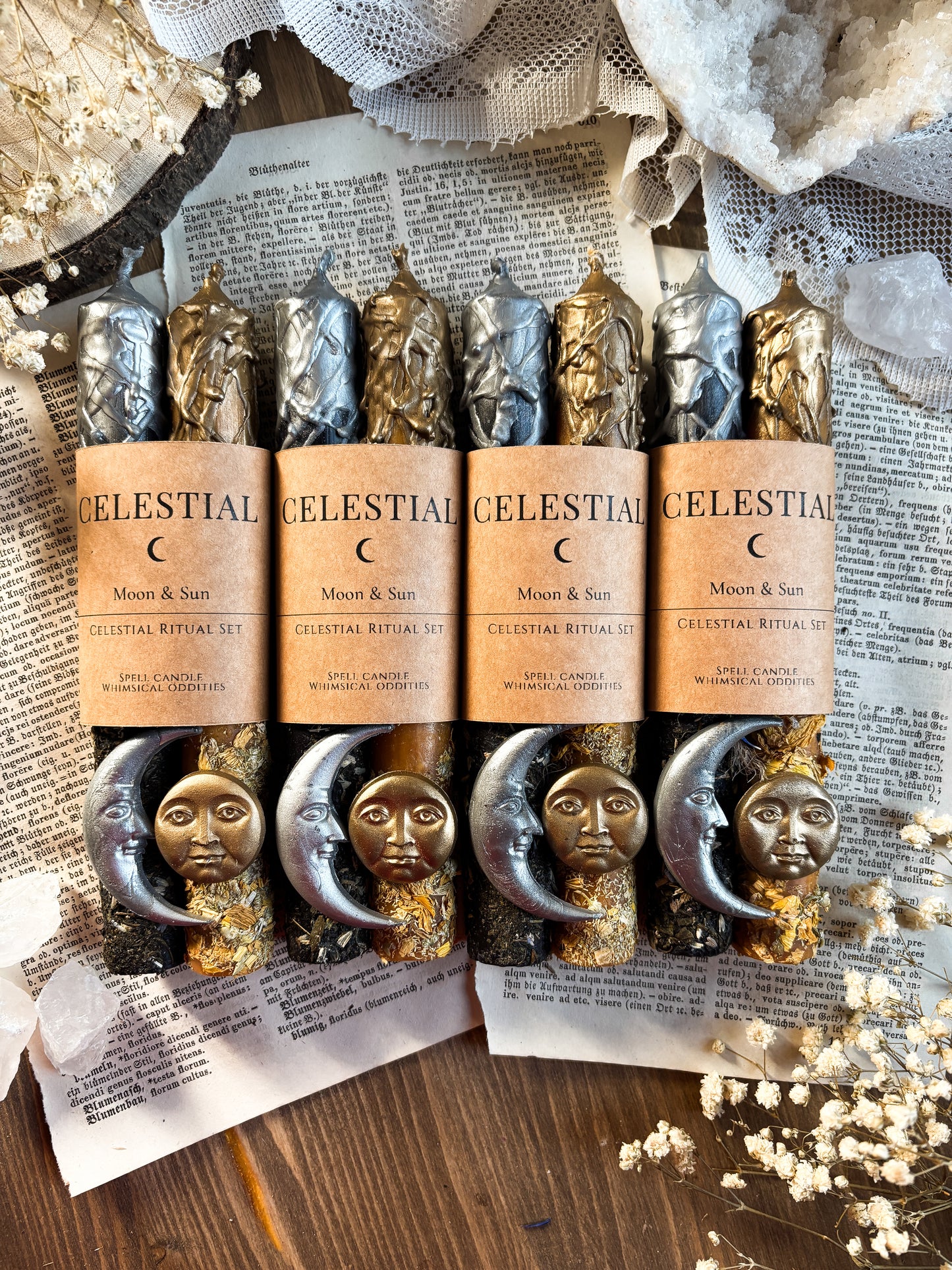 Sun & Moon | Balance & Duality Ritual Candle (2pcs)