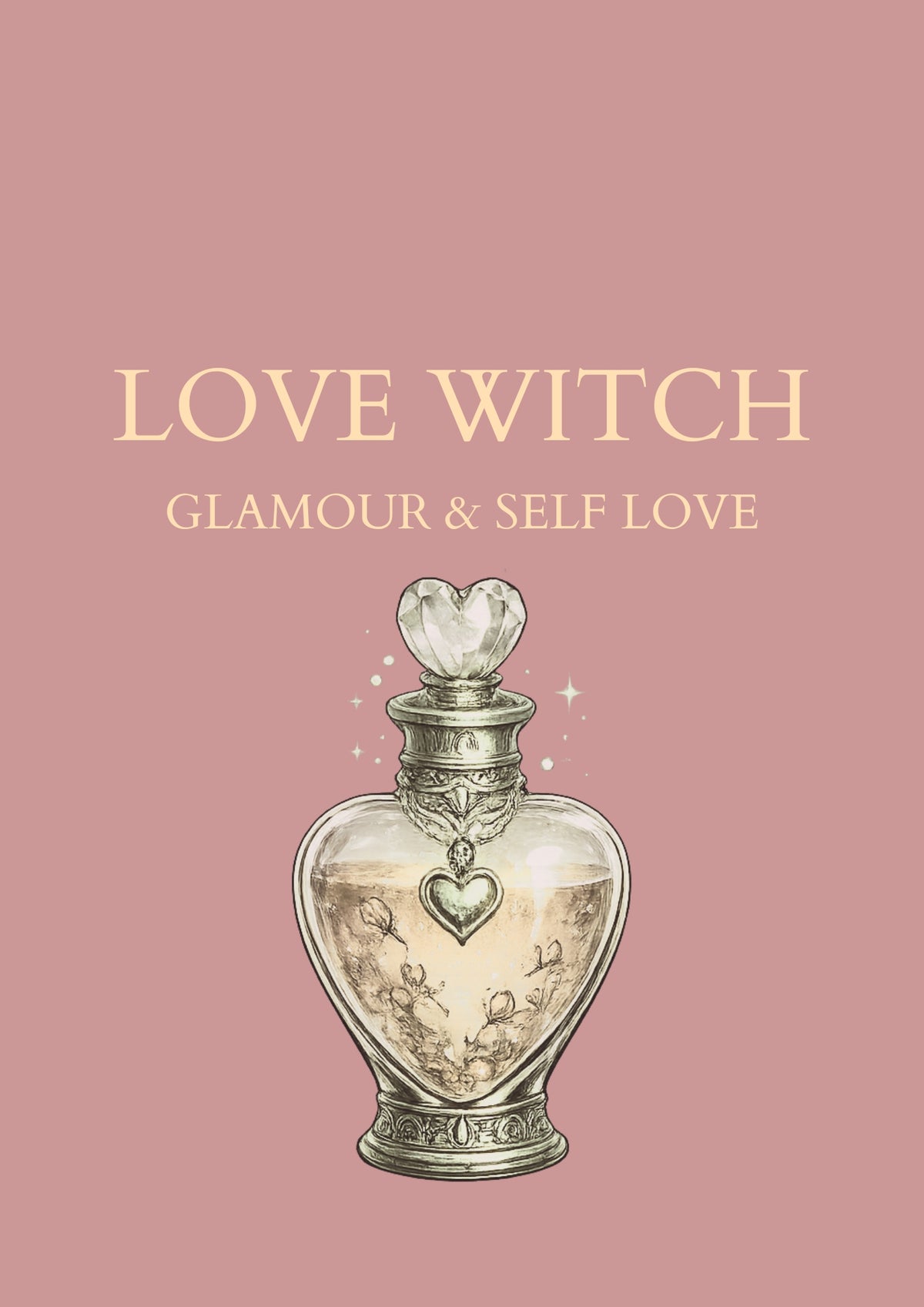 💗 LOVE WITCH BOO BOX – Glamour & Self Love Ritual Kit