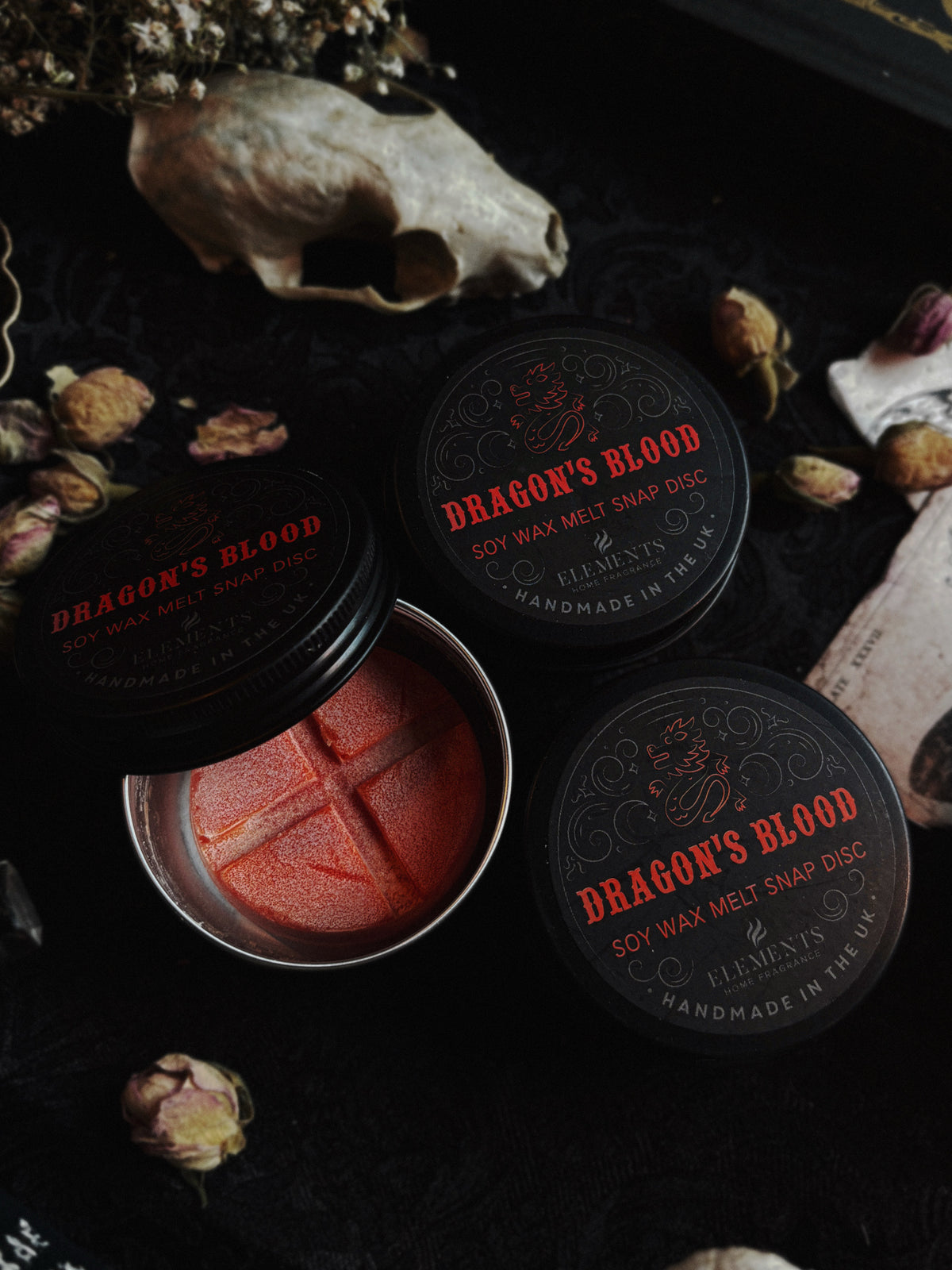 Dragon's Blood Soy Wax | Fruity + Floral + Incense