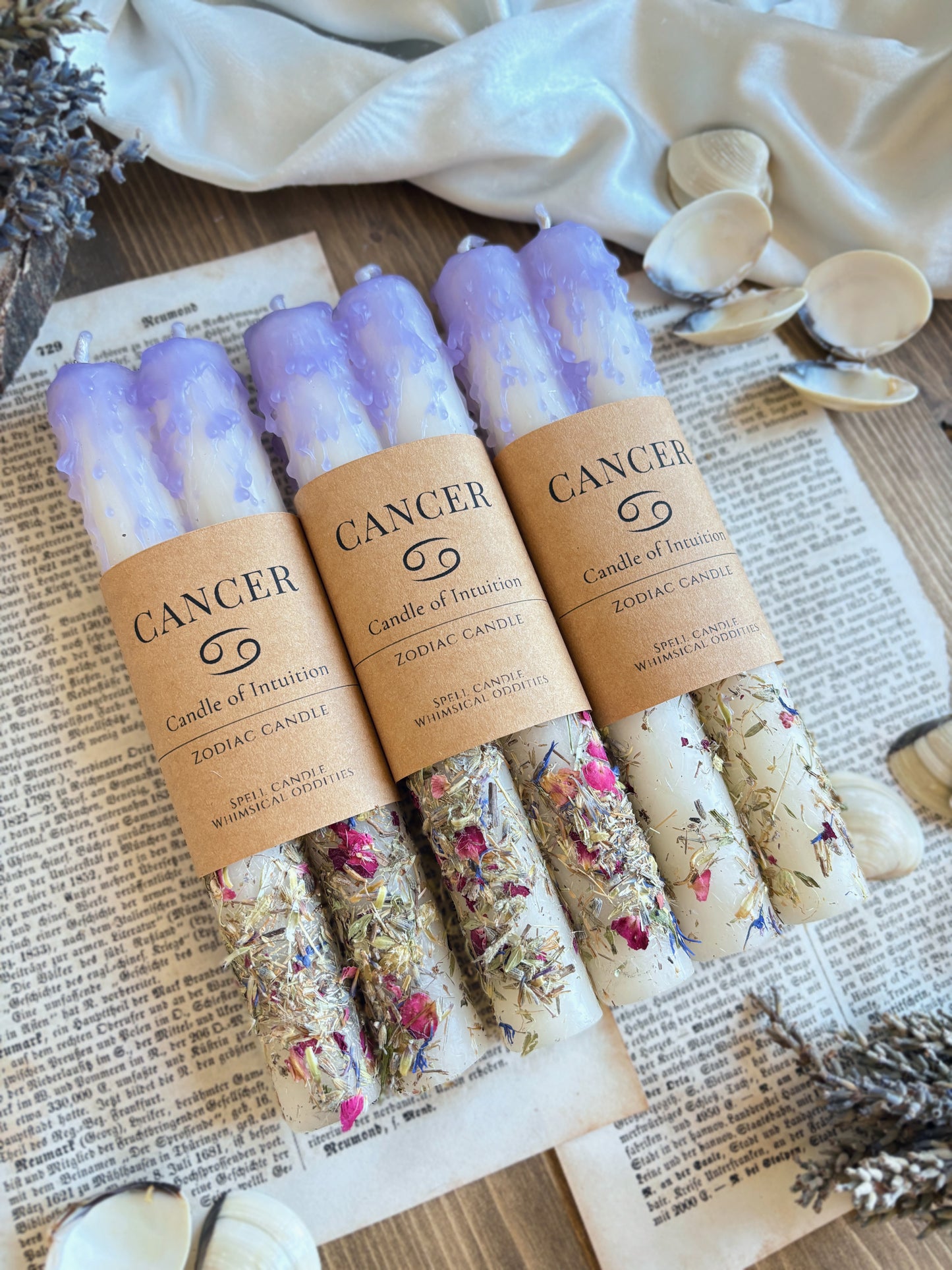 Cancer | June 21 – July 22 | Zodiac Candle