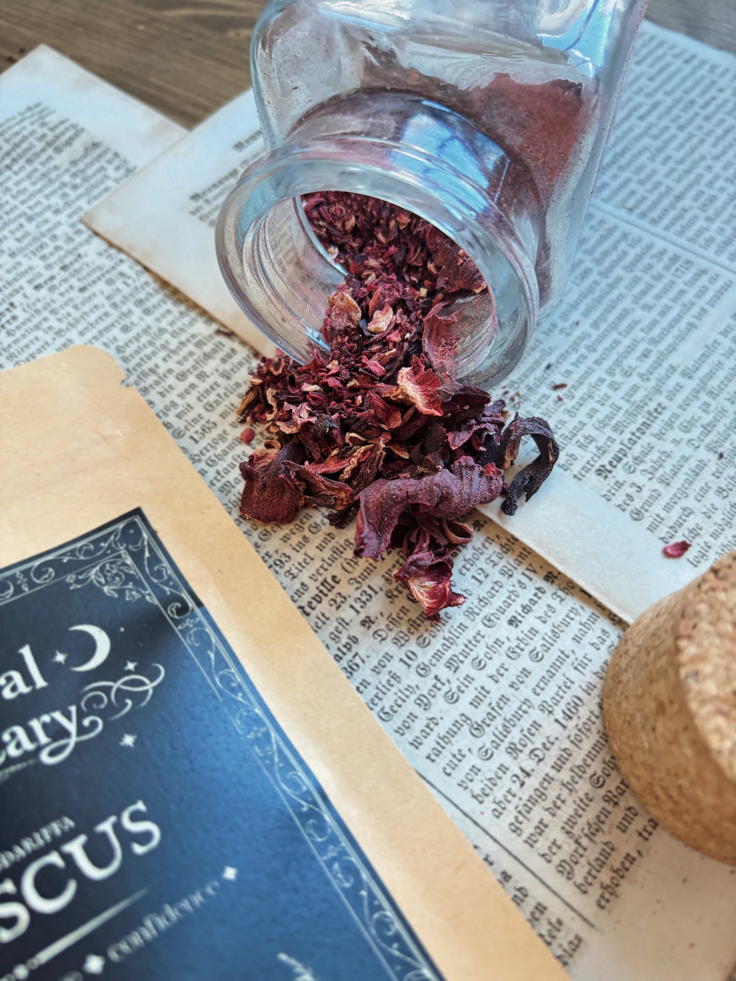 HIBISCUS ✦ dried flowers (40g)