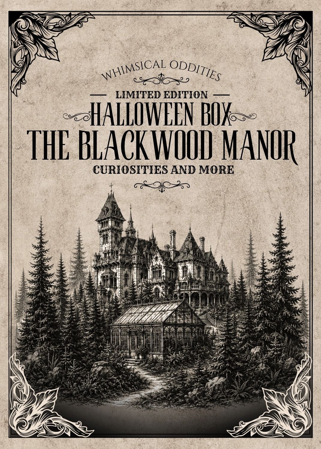 Halloween Mystery Box | Blackwood Manor 🕯️(Pre-order)