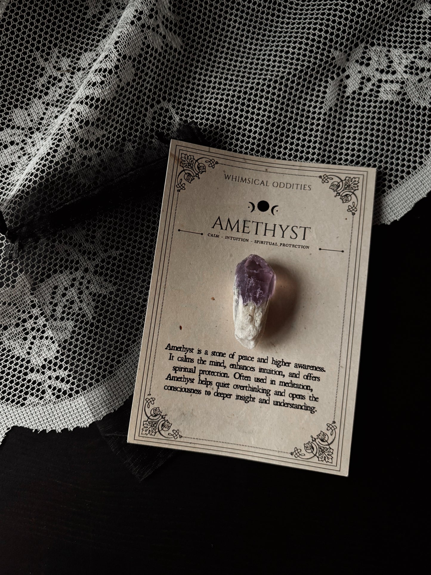 Raw Crystals - Ameythst Points