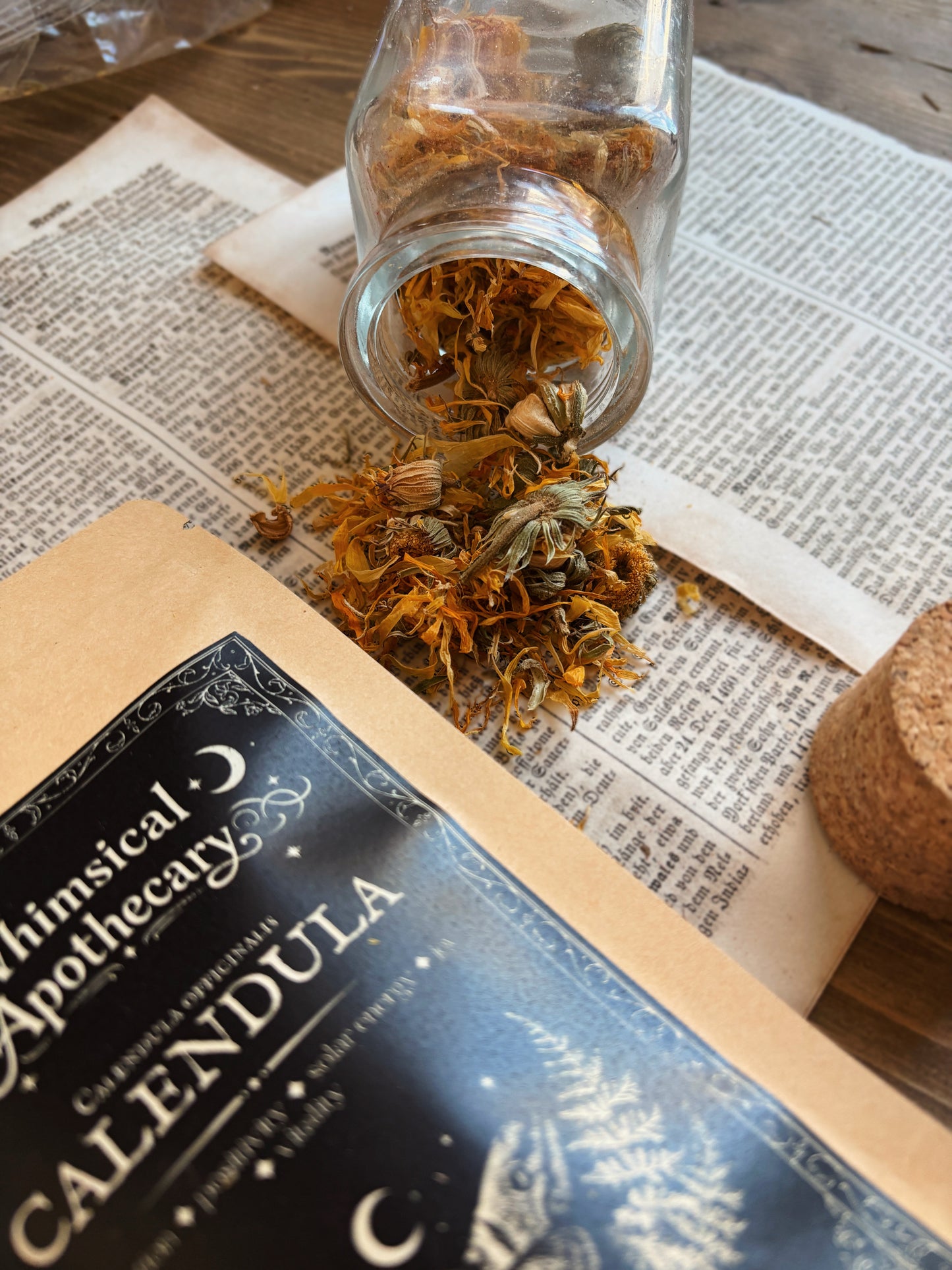 CALENDULA ✦ dried flowers (15g)