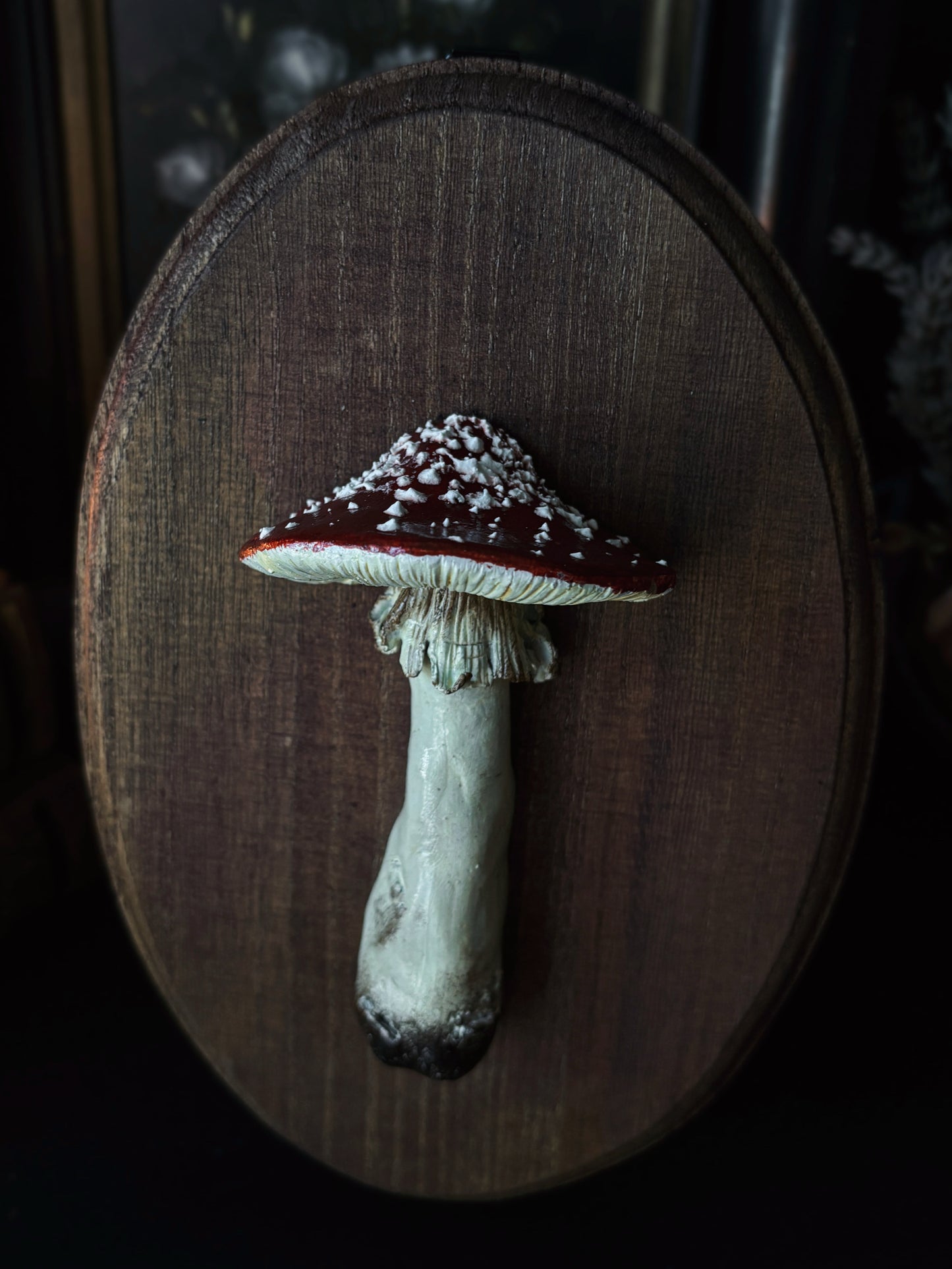 Fly Agaric - Polymer Clay Mushroom (21,5x14cm)