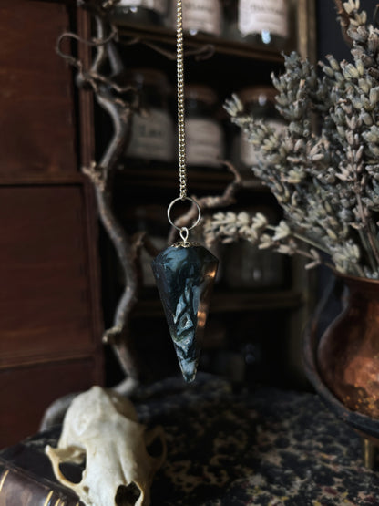 Magic Pendulum - Moss Agate