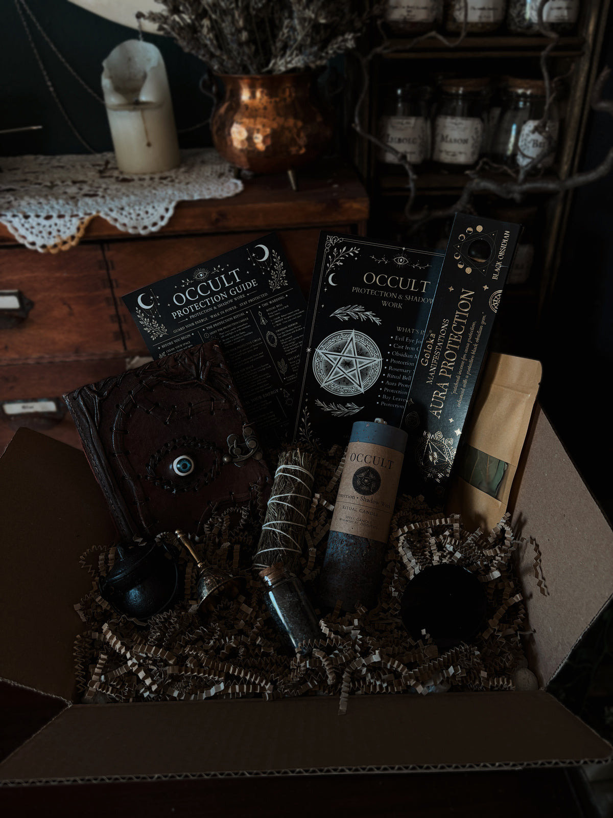 🧿 OCCULT BOO BOX – Protection & Shadow Work Ritual Kit