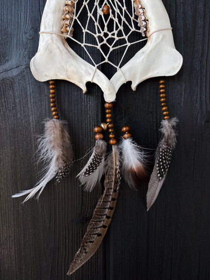 Forest Dreamer - Deer Jaw Dreamcatcher small