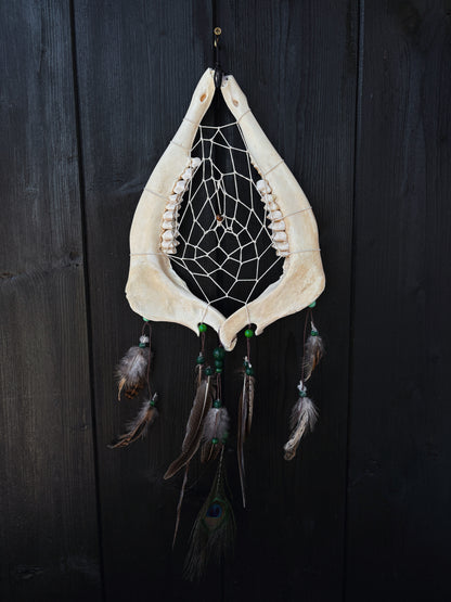 Forest Dreamer - Deer Jaw Dreamcatcher big