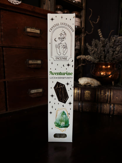 Aventurine | Crystal Intention Incense