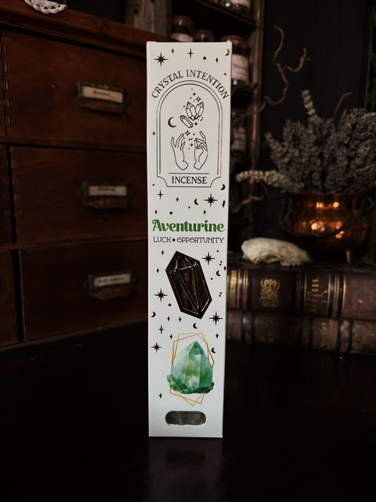 Aventurine | Crystal Intention Incense