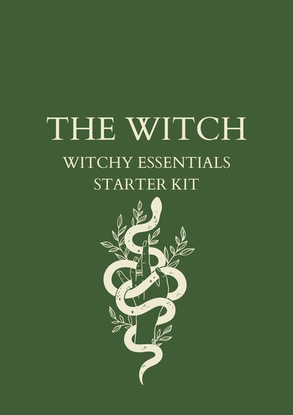 THE WITCH STARTER KIT – Complete Witchcraft Ritual Kit
