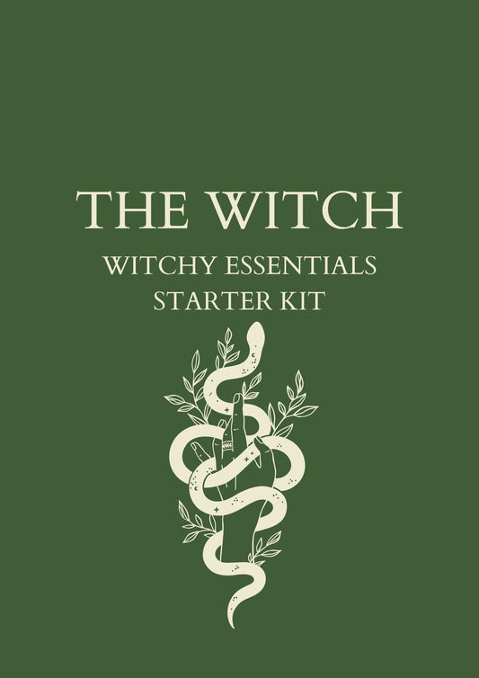 THE WITCH STARTER KIT – Complete Witchcraft Ritual Kit
