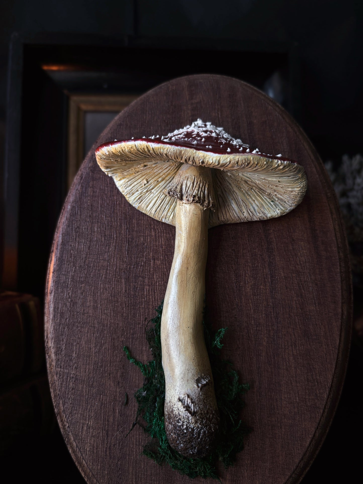 Fly Agaric - Polymer Clay Mushroom (21,5x14cm)