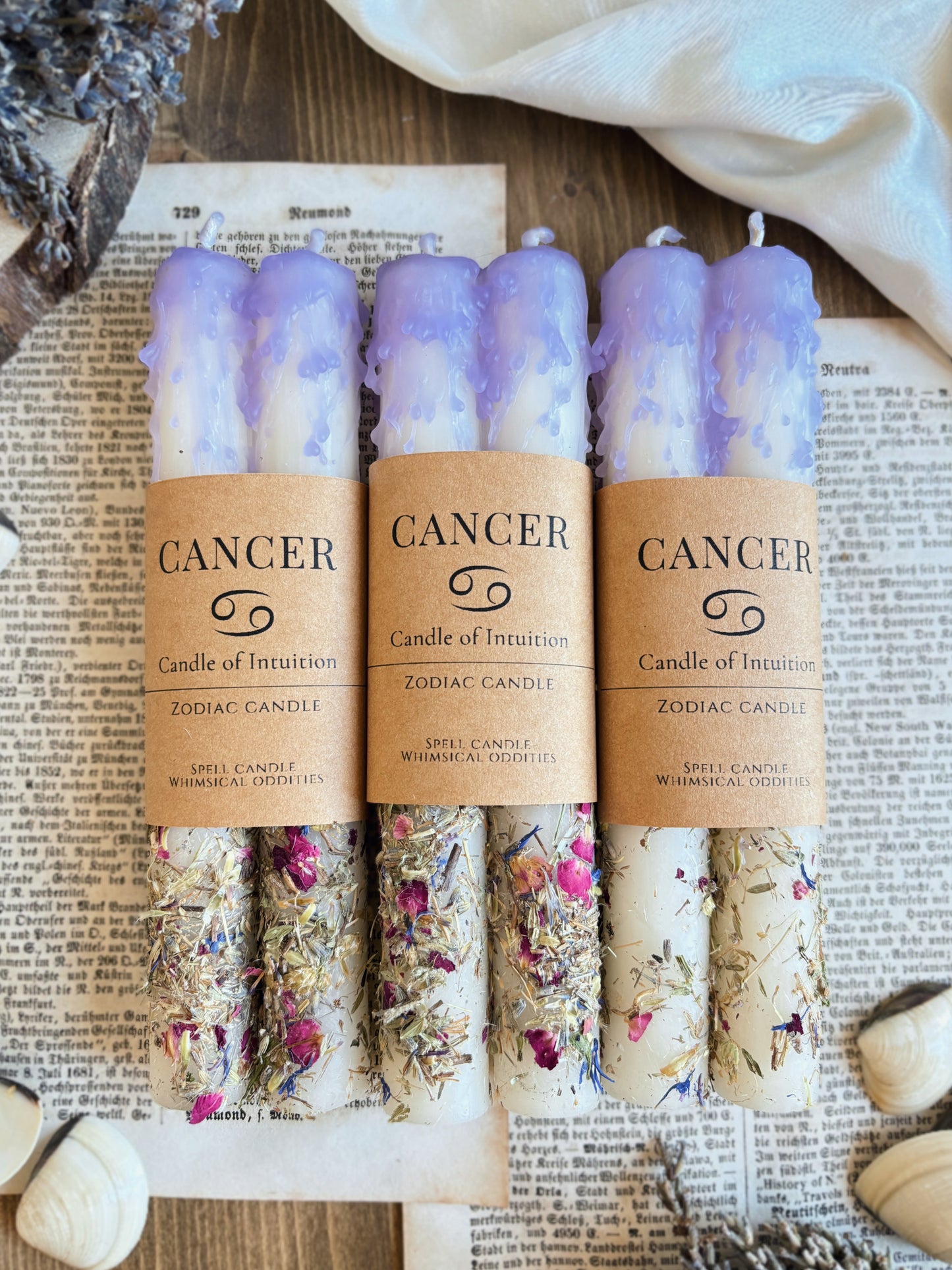 Cancer | June 21 – July 22 | Zodiac Candle