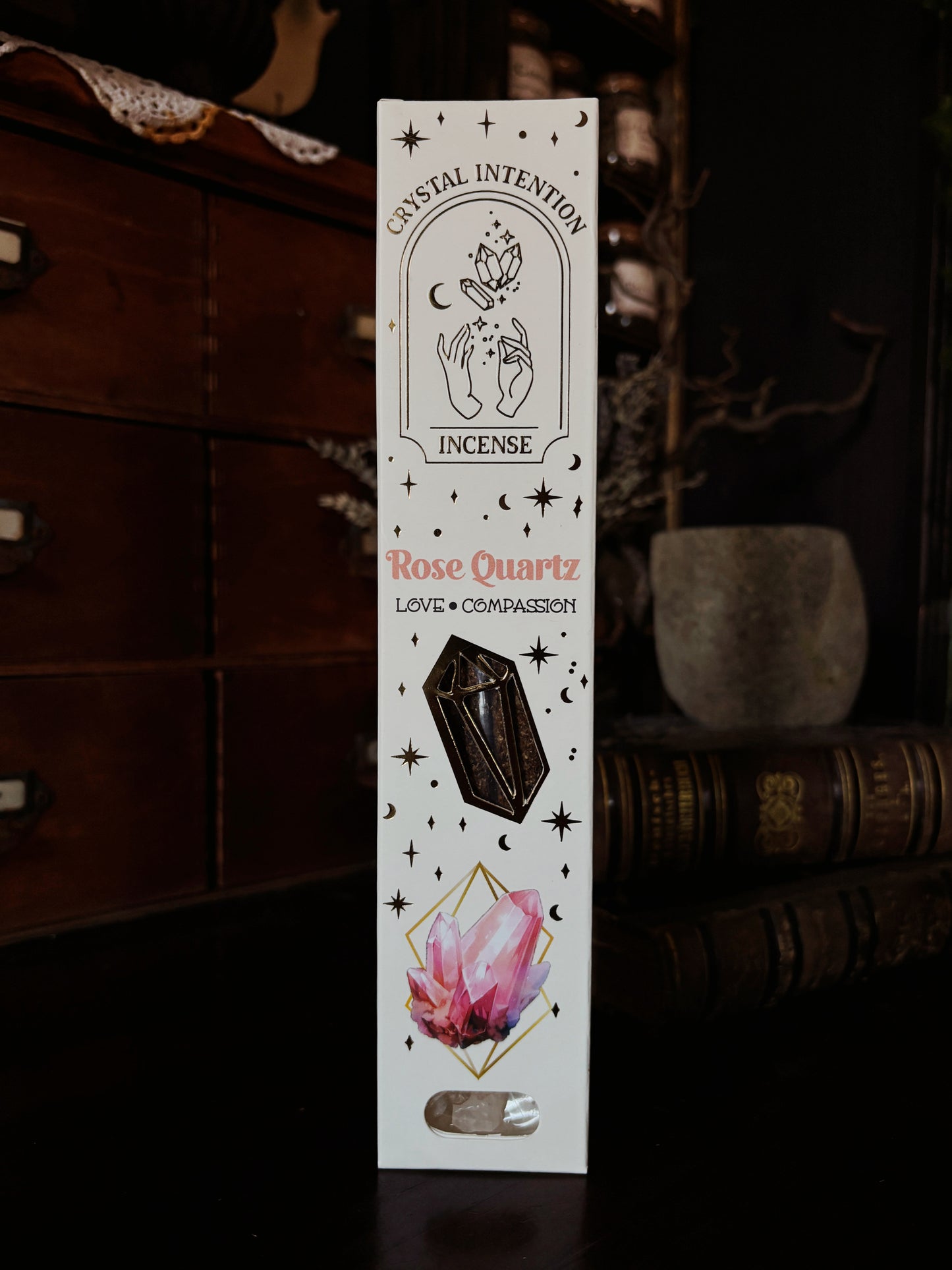 Rose Quartz | Crystal Intention Incense