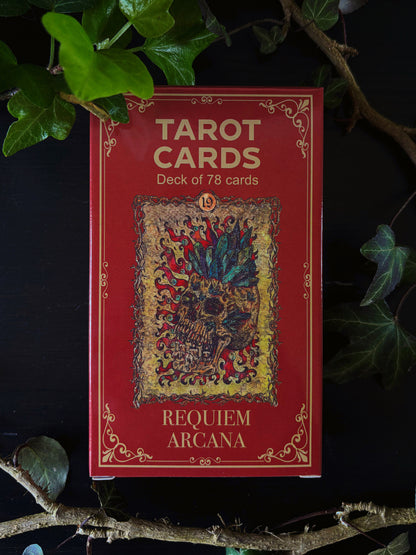 Tarot Cards with Guide Book - Requiem Arcana