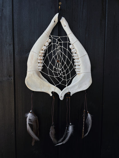 Forest Dreamer - Deer Jaw Dreamcatcher big