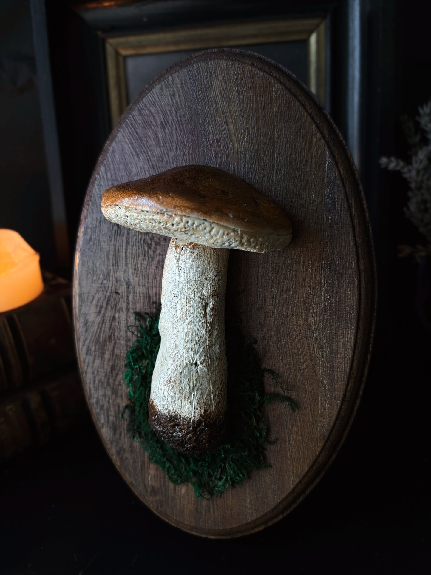Porcini Mushroom - Polymer Clay Mushroom (21,5x14cm)