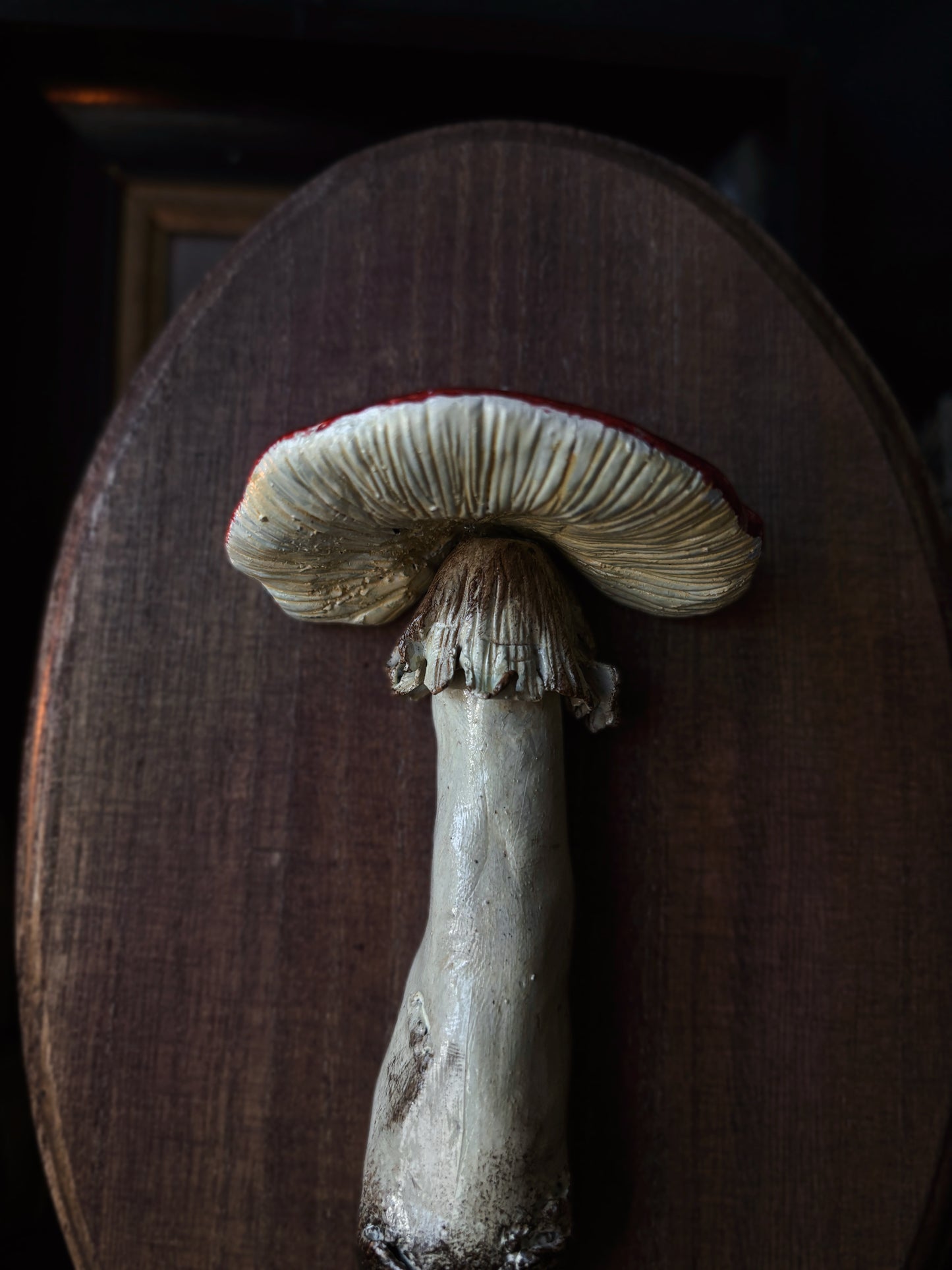 Fly Agaric - Polymer Clay Mushroom (21,5x14cm)