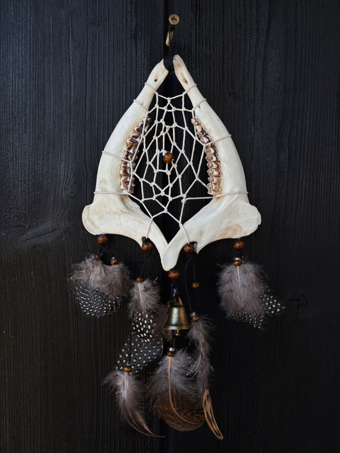 Forest Dreamer - Deer Jaw Dreamcatcher small