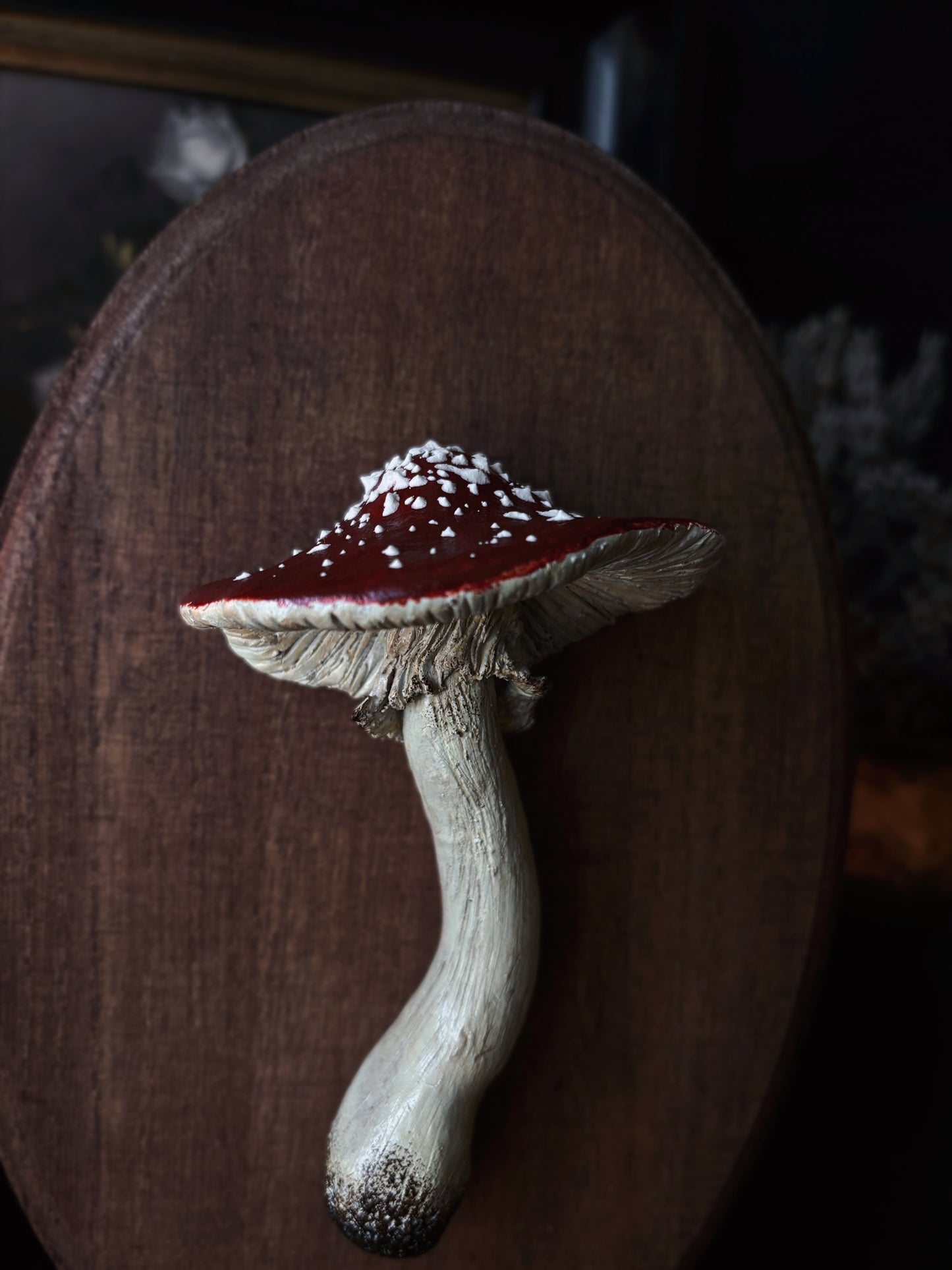 Fly Agaric - Polymer Clay Mushroom (21,5x14cm)