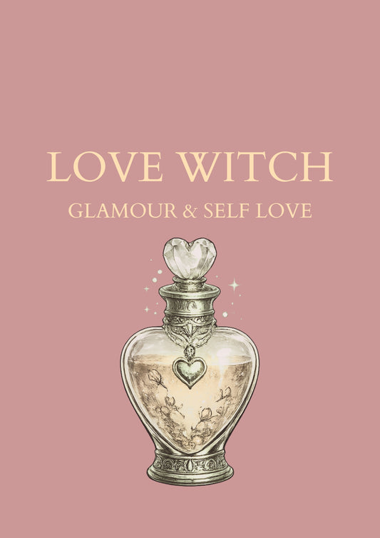 💗 LOVE WITCH BOO BOX – Glamour & Self Love Ritual Kit