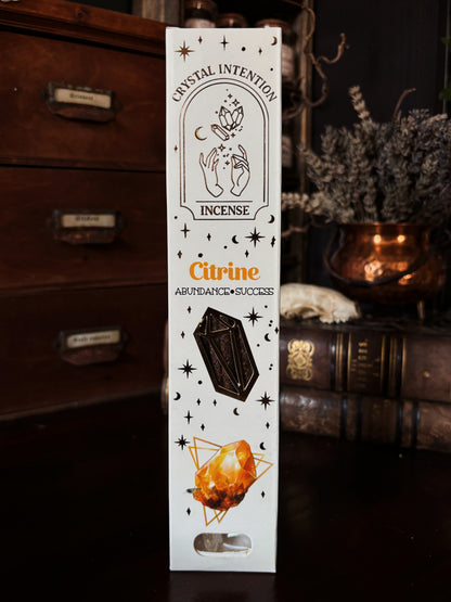 Citrine | Crystal Intention Incense