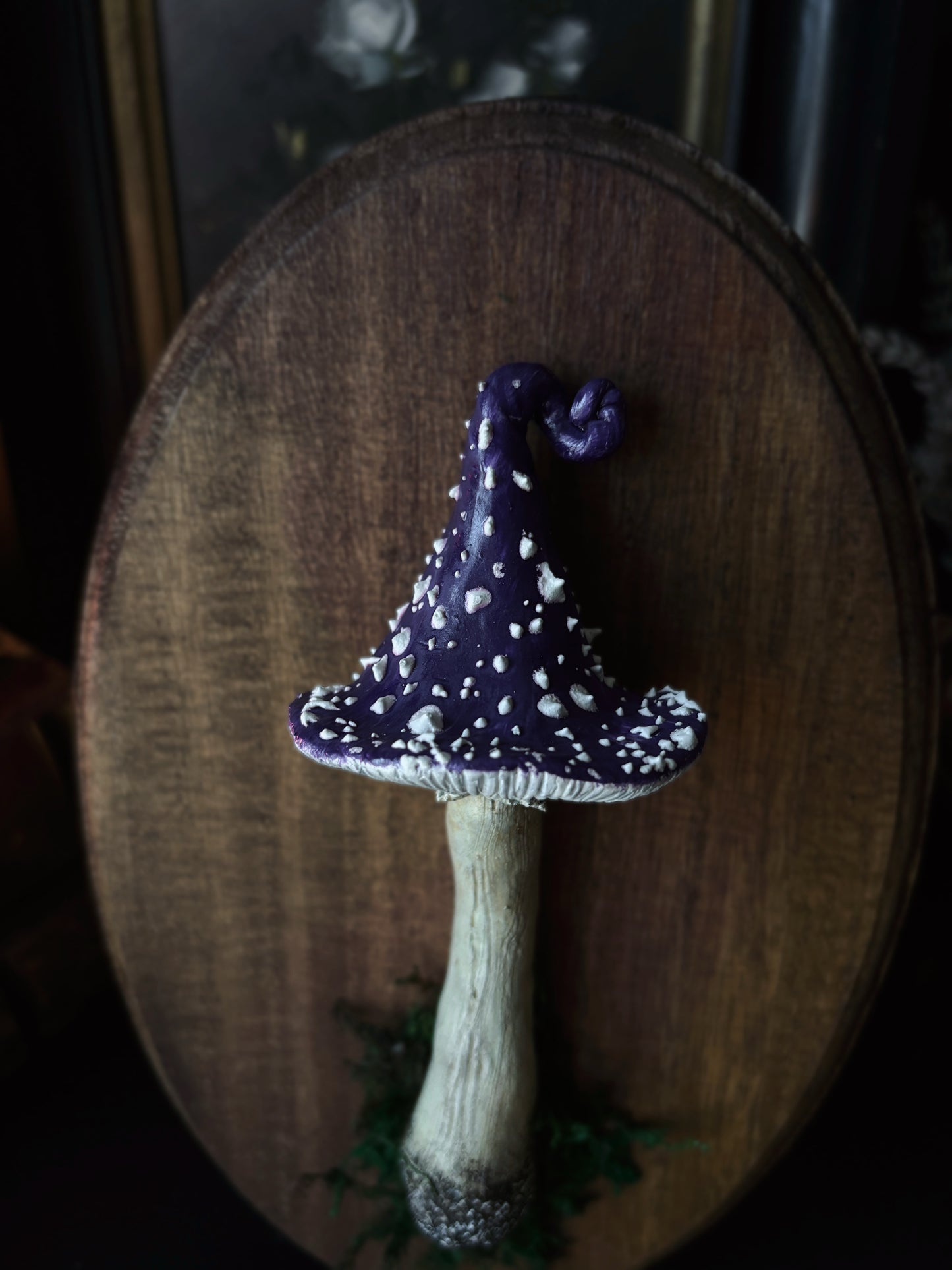 Witch’s Cap - Polymer Clay Mushroom (21,5x14cm)