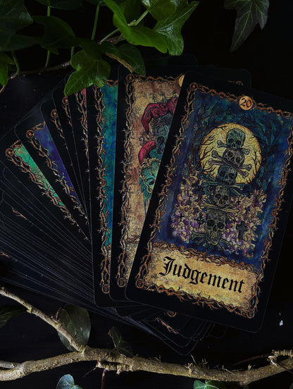 Tarot Cards with Guide Book - Requiem Arcana