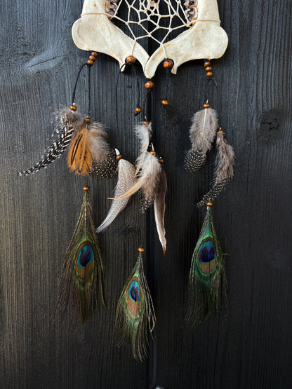 Forest Dreamer - Deer Jaw Dreamcatcher small