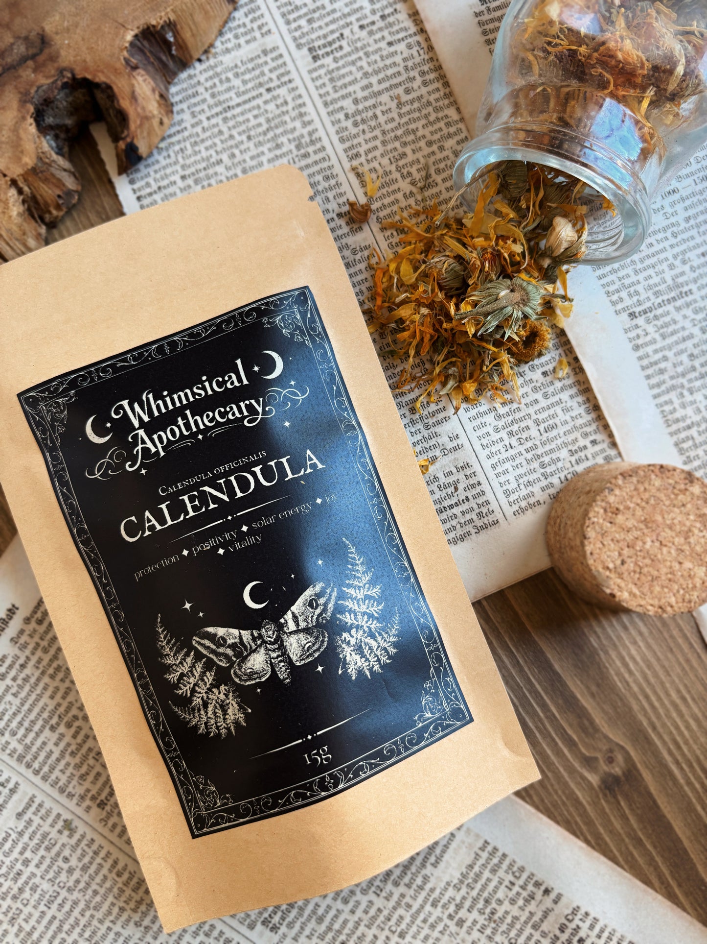 CALENDULA ✦ dried flowers (15g)