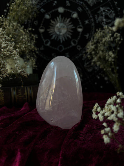 Rose Quartz Freeform 10cm