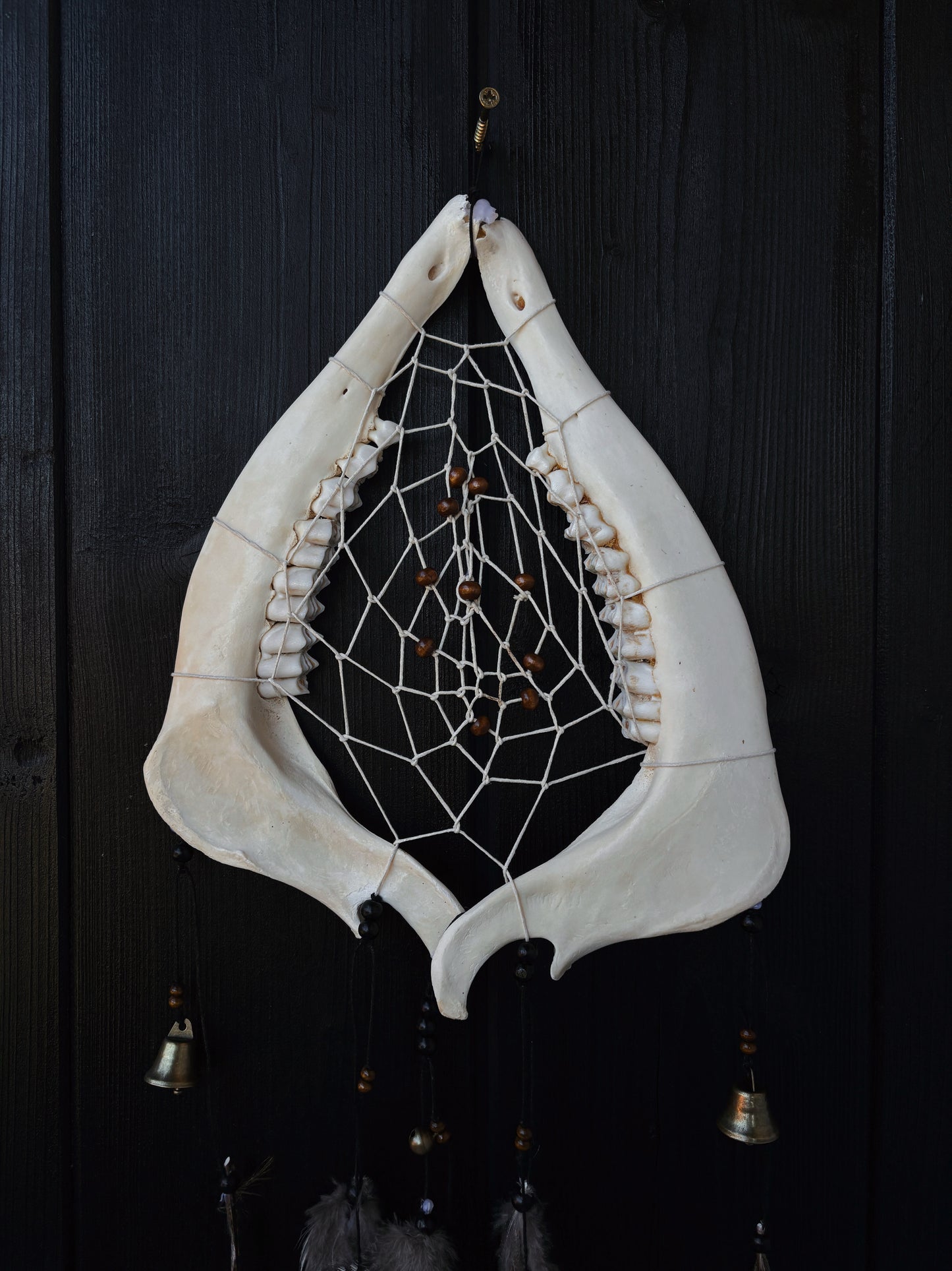 Forest Dreamer - Deer Jaw Dreamcatcher big