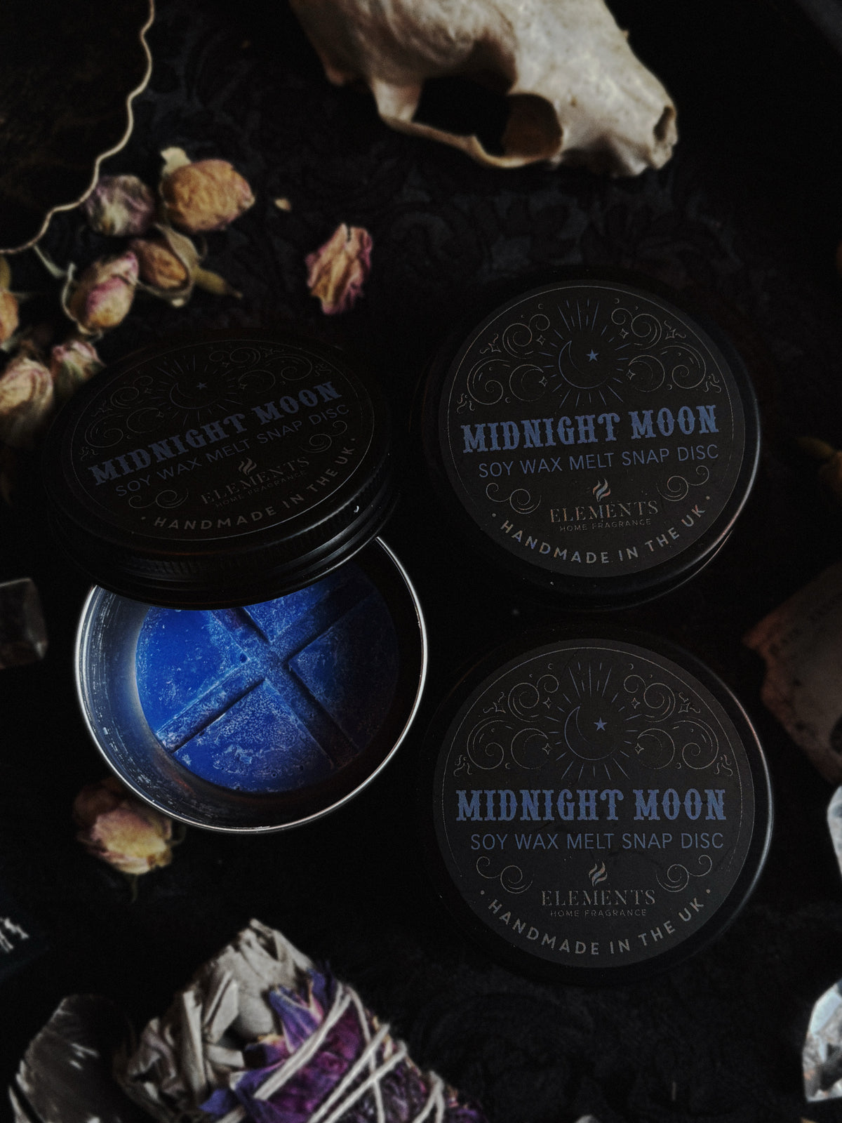 Midnight Moon Soy Wax | Orange + Bergamot + Sandalwood
