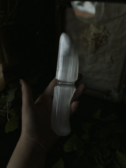 Selenite Ritual Knife