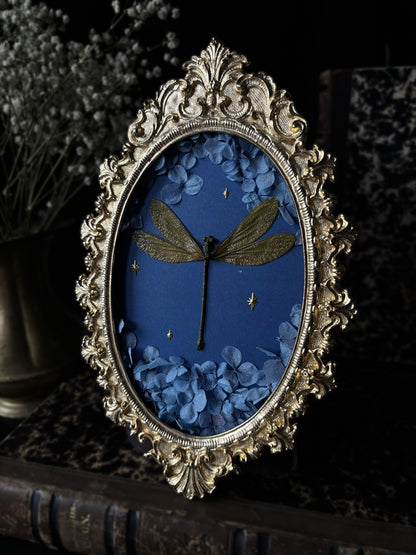 Dragonfly (Vintage brass frame)