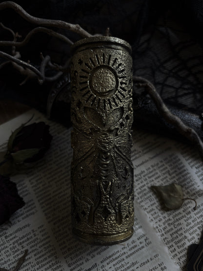 Lunar Moth Candle (12x4cm)