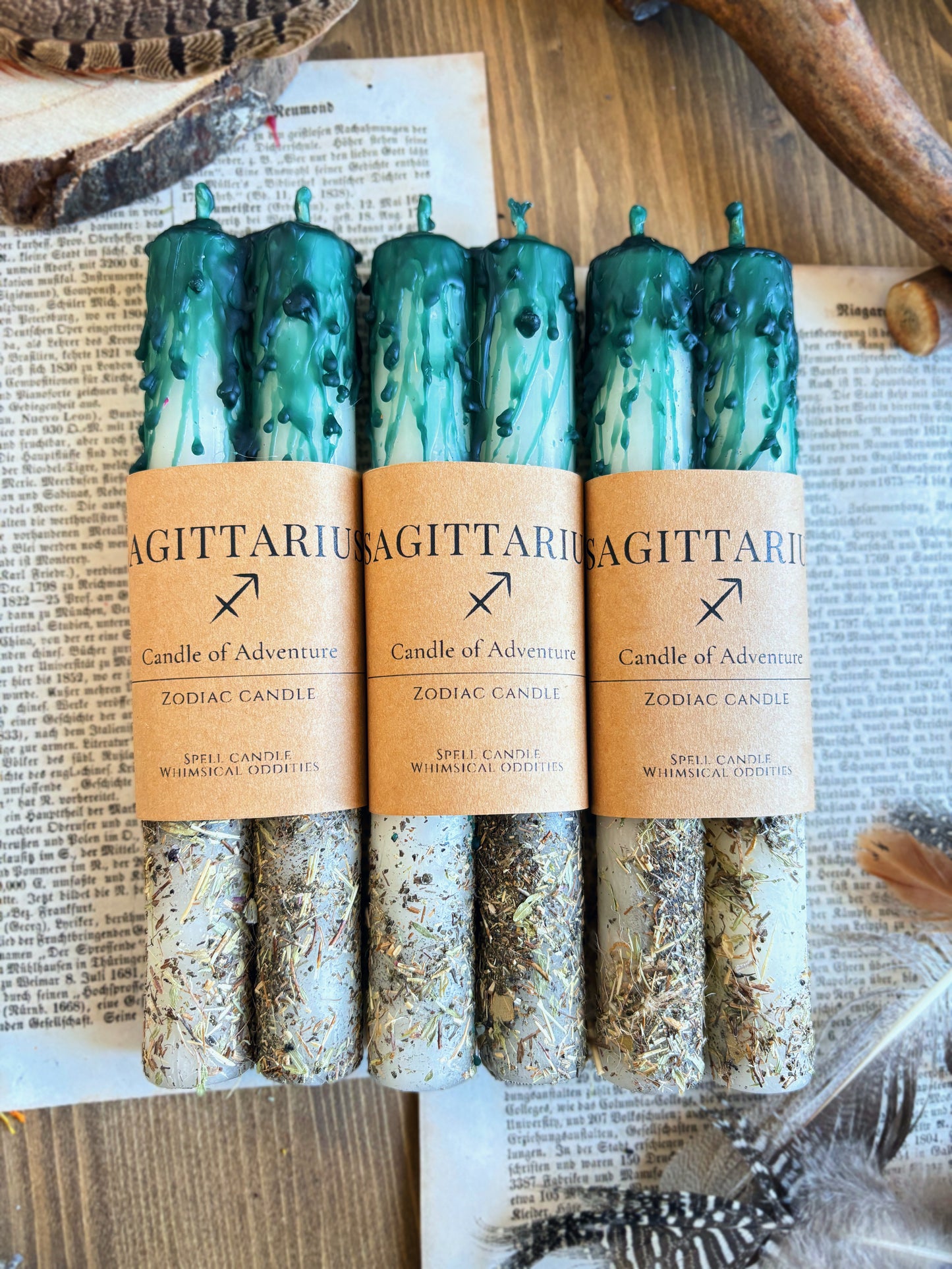 Sagittarius | November 22 – December 21 | Zodiac Candle