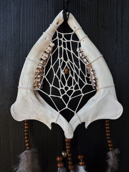 Forest Dreamer - Deer Jaw Dreamcatcher small