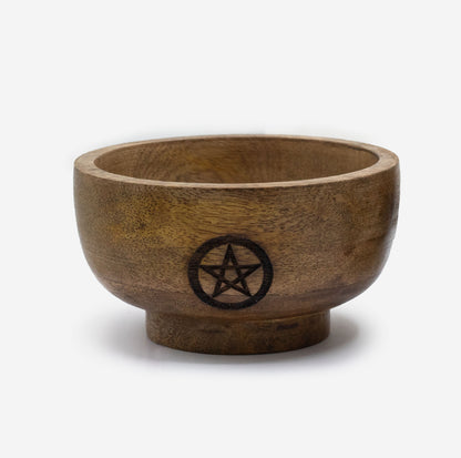 Ritual Bowl Incense Holder - Pentagram