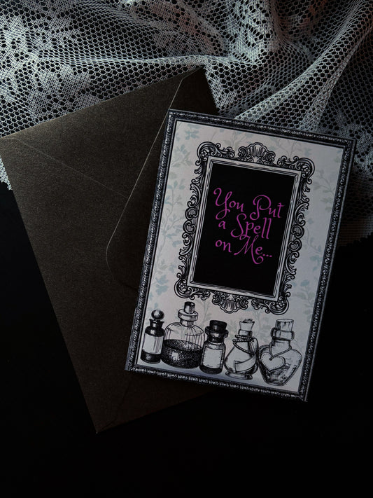 „You put a spell on me“🔮- Valentinesday Card