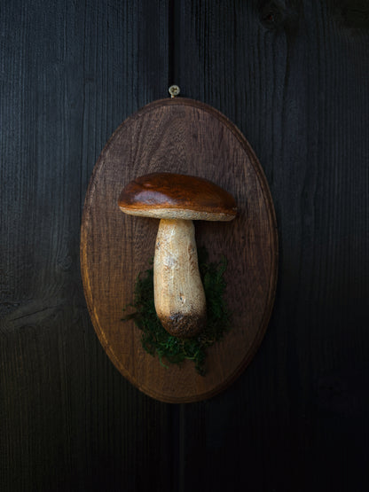 Porcini Mushroom - Polymer Clay Mushroom (21,5x14cm)