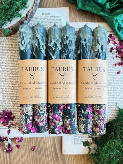 Taurus | April 20 – May 20 | Zodiac Candle