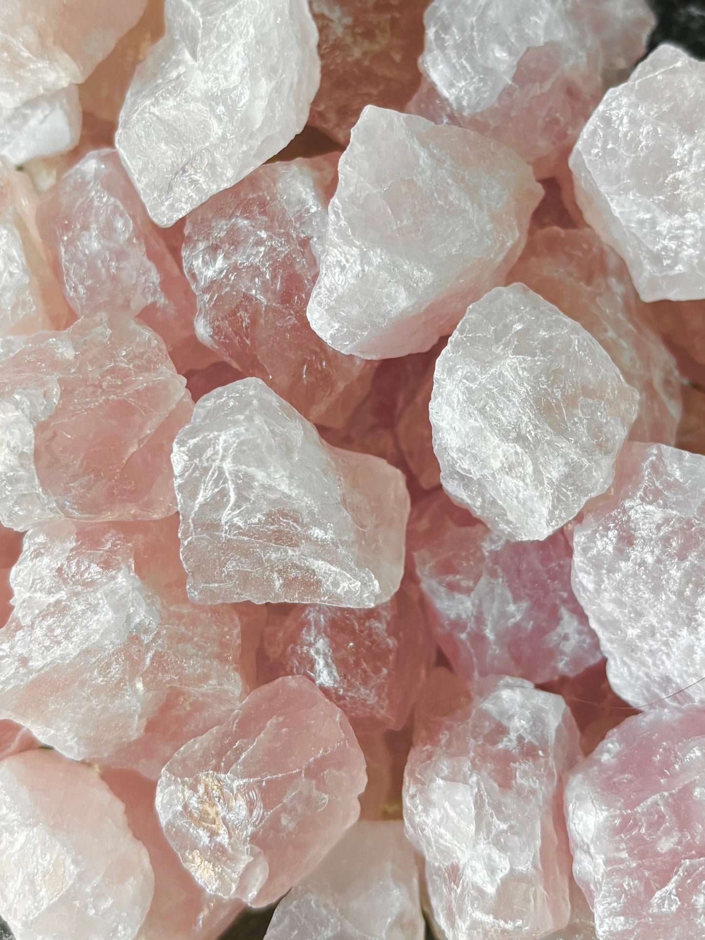 Rose Quartz raw Crystal