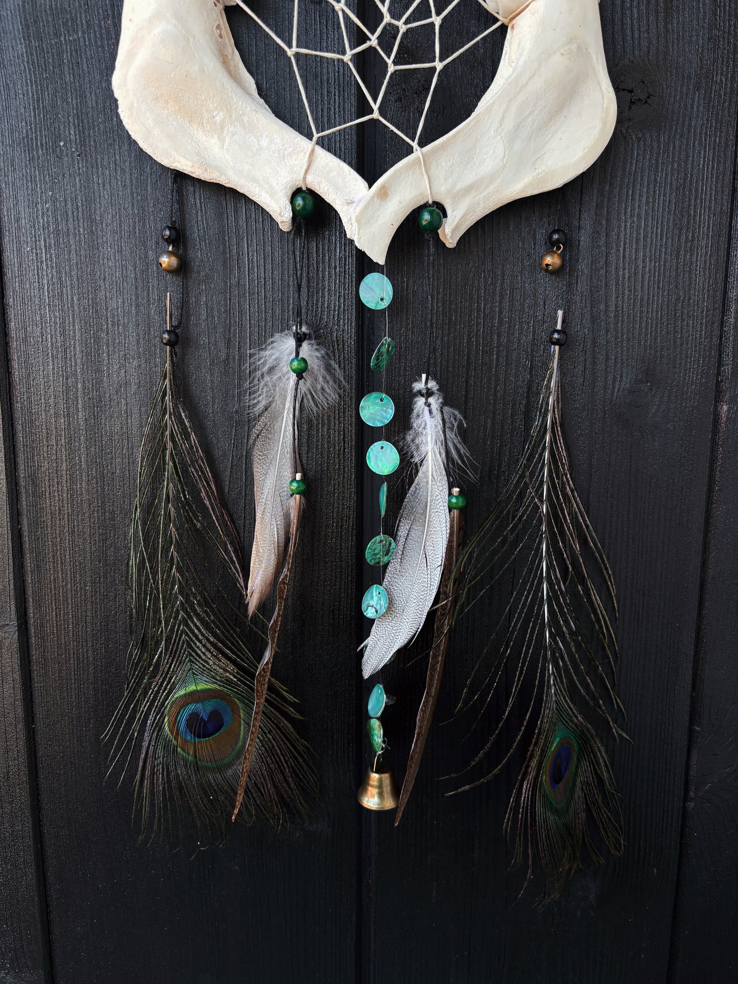 Forest Dreamer - Deer Jaw Dreamcatcher big