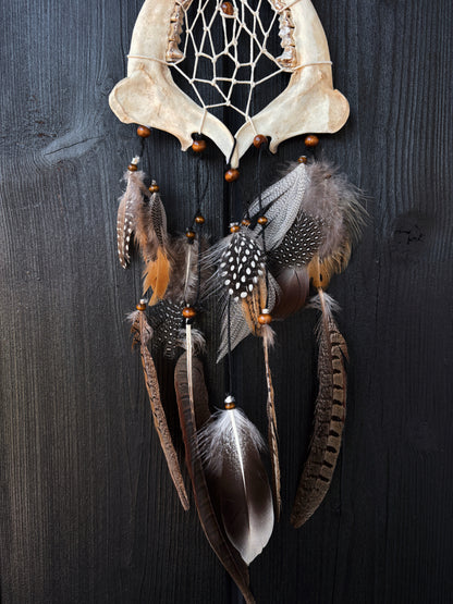 Forest Dreamer - Deer Jaw Dreamcatcher small