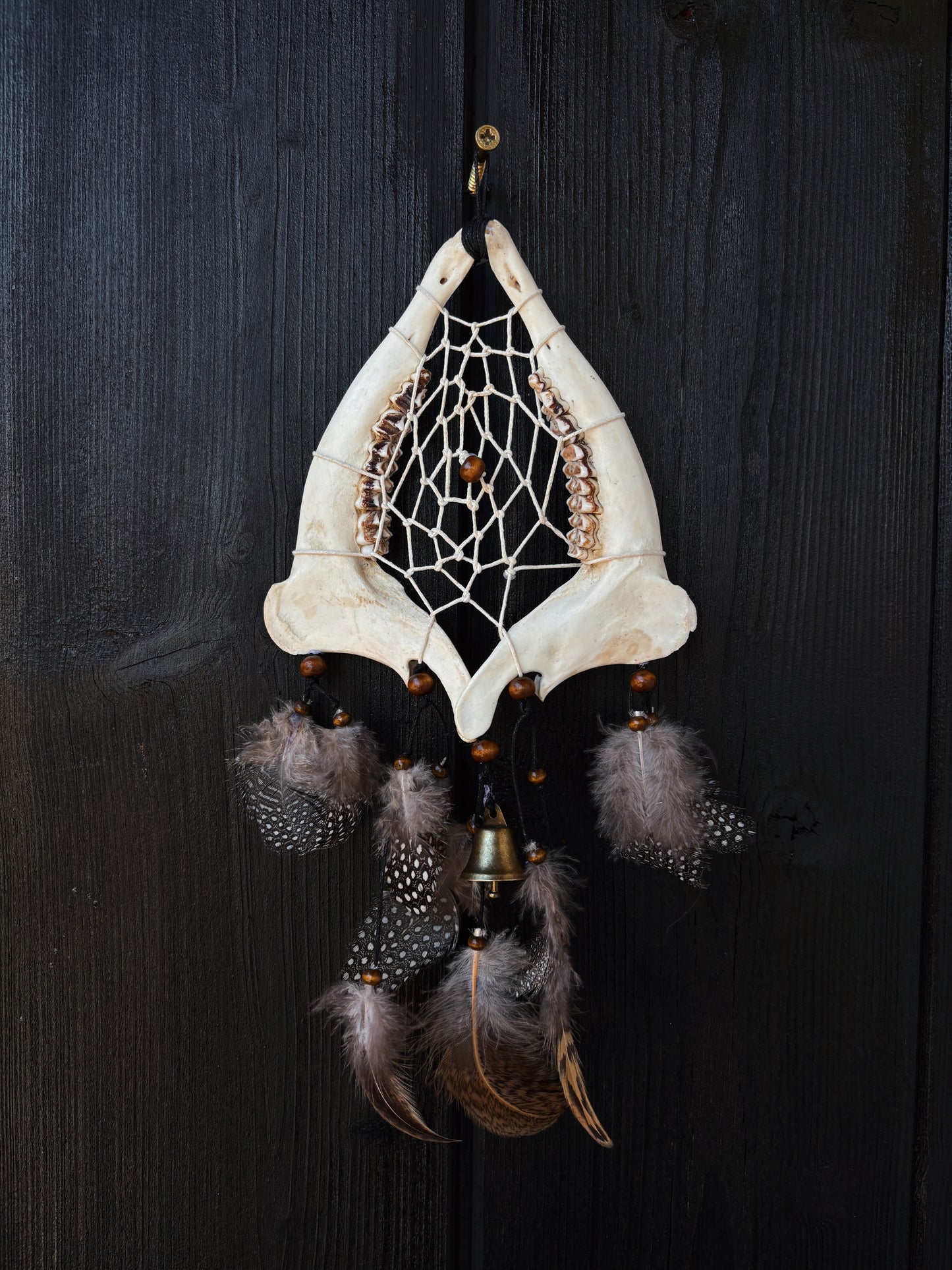 Forest Dreamer - Deer Jaw Dreamcatcher small