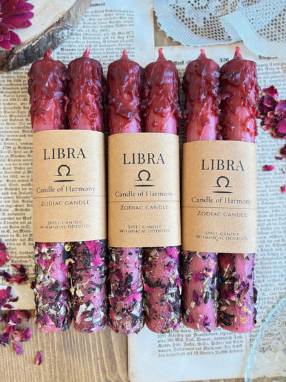Libra | September 23 – October 22 | Zodiac Candle