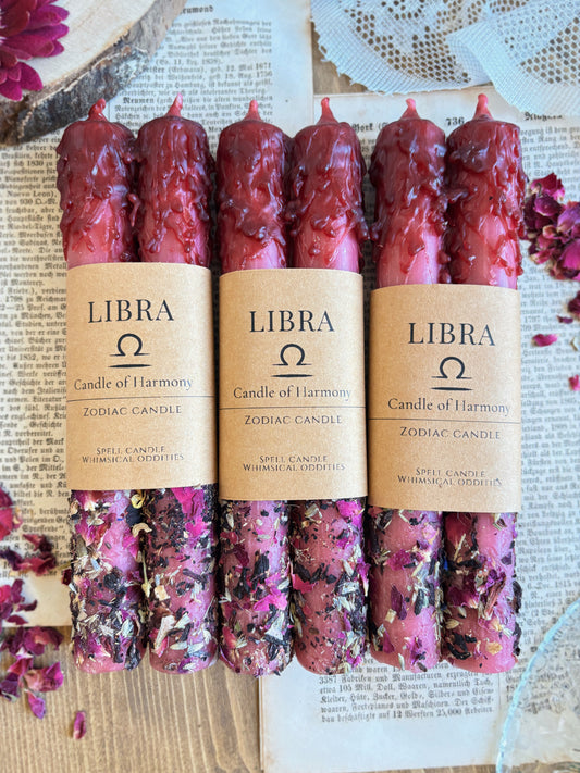 Libra | September 23 – October 22 | Zodiac Candle